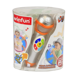میکروفن موزیکال چشمک زن وین فان winfun مدل 002052_اسباب بازی